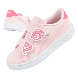 Sportovní boty Puma Smash v2 388461 01 růžové růžový 1