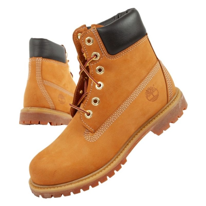 Boty Timberland Premium 6 TB110061713 hnědé žlutá 1
