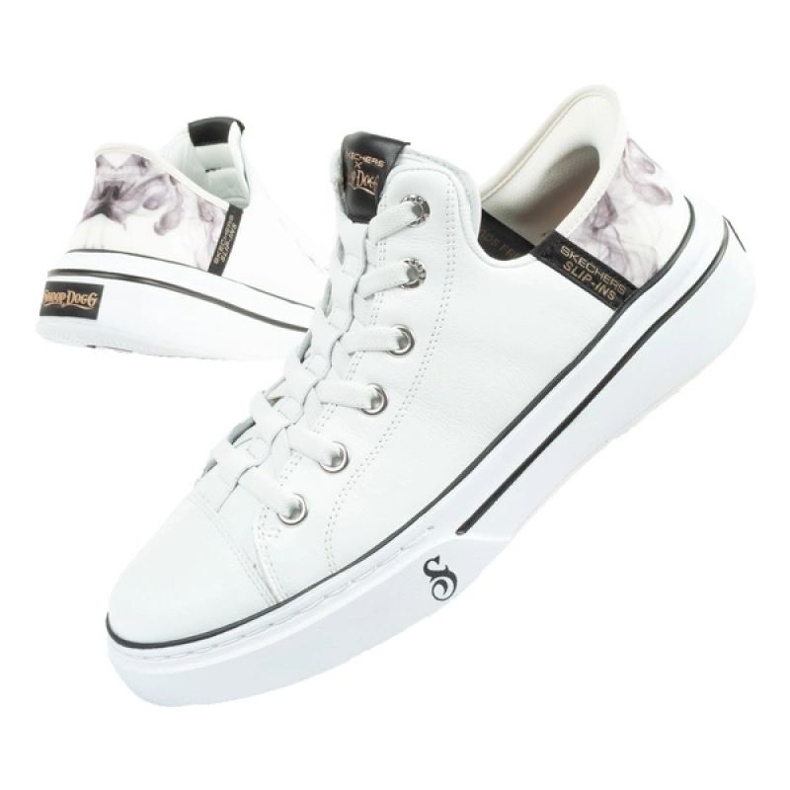 Tenisky Skechers Slip-Ins 251016, bílé bílý 1