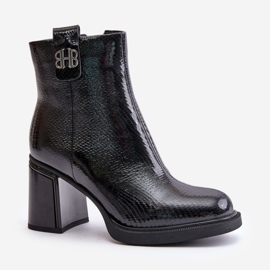 Step in style Boty Model Vinceza 66670 Black - Krok ve velkém stylu černý 2