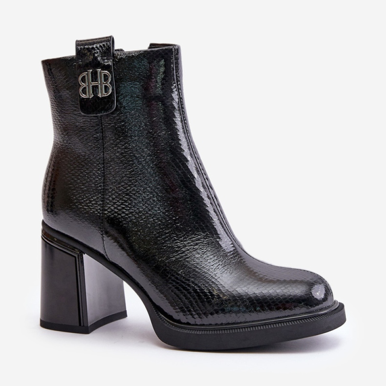 Step in style Boty Model Vinceza 66670 Black - Krok ve velkém stylu černý 2