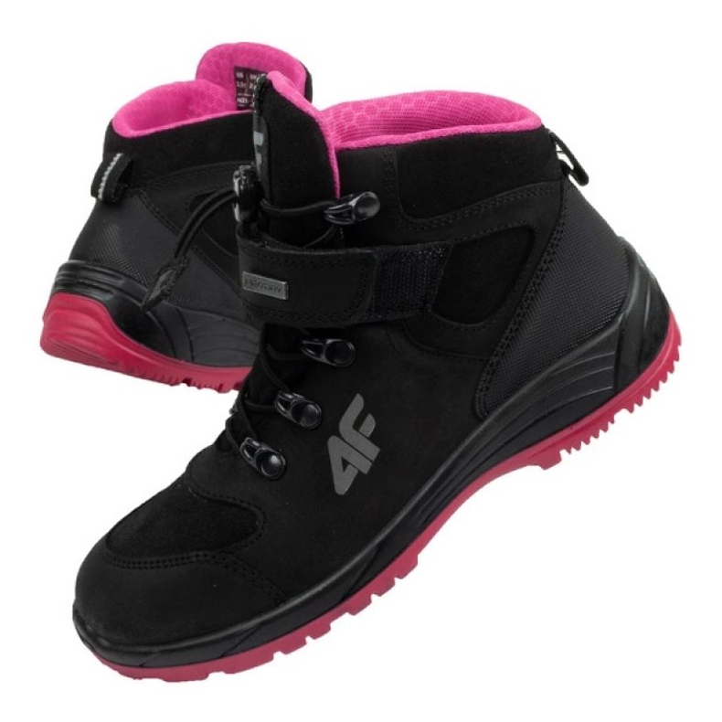 4F trekové boty HJZ21-JOBMW251 21S černá 1