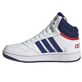 Boty Adidas Hoops Mid 3.0 GZ9647 bílý bílý 2