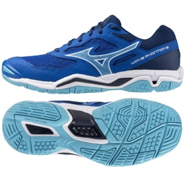 Boty Mizuno Wave Phantom 3 X1GA226076 modrý 1
