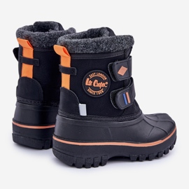 Dětské boty na suchý zip Lee Cooper LCJ-24-44-2865K Black černý 2
