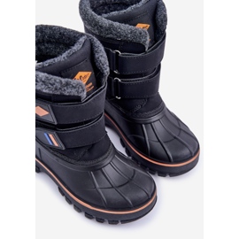 Dětské boty na suchý zip Lee Cooper LCJ-24-44-2865K Black černá 4