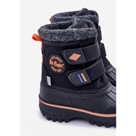 Dětské boty na suchý zip Lee Cooper LCJ-24-44-2865K Black černá 5