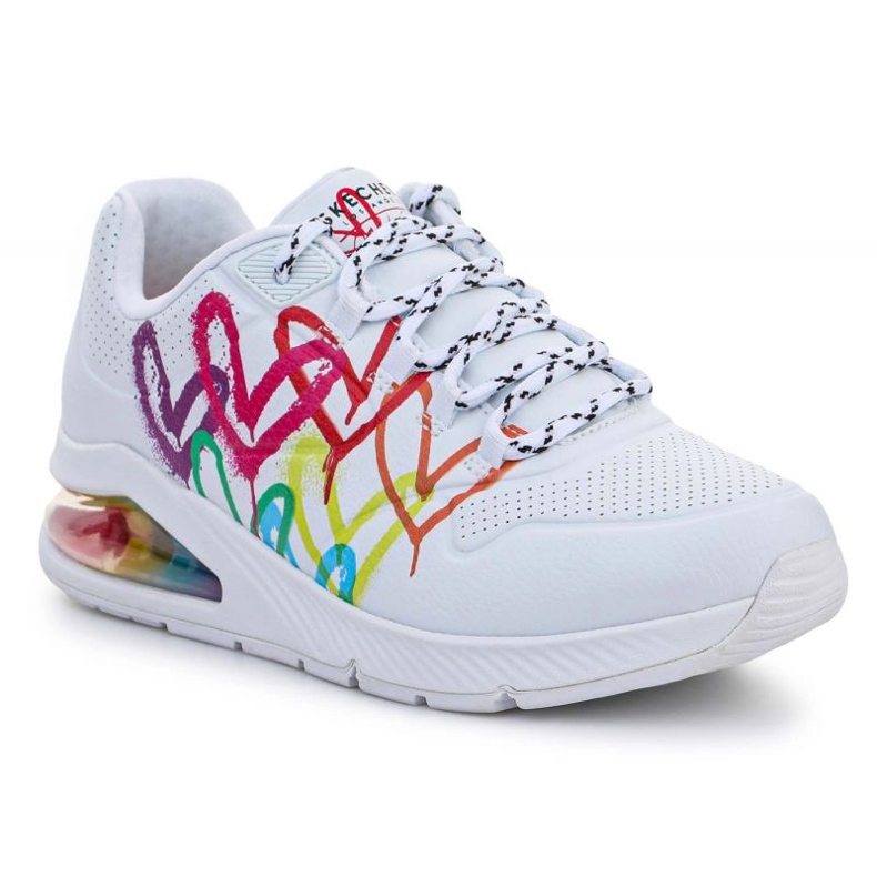 Boty Skechers Uno 2 - Floating Love 155521-WHT bílý 1