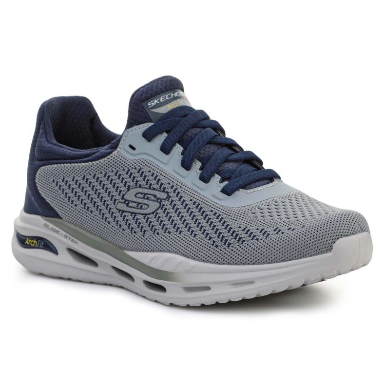 Boty Skechers Arch Fit Orvan Trayver 210434-GYNV modrý 1