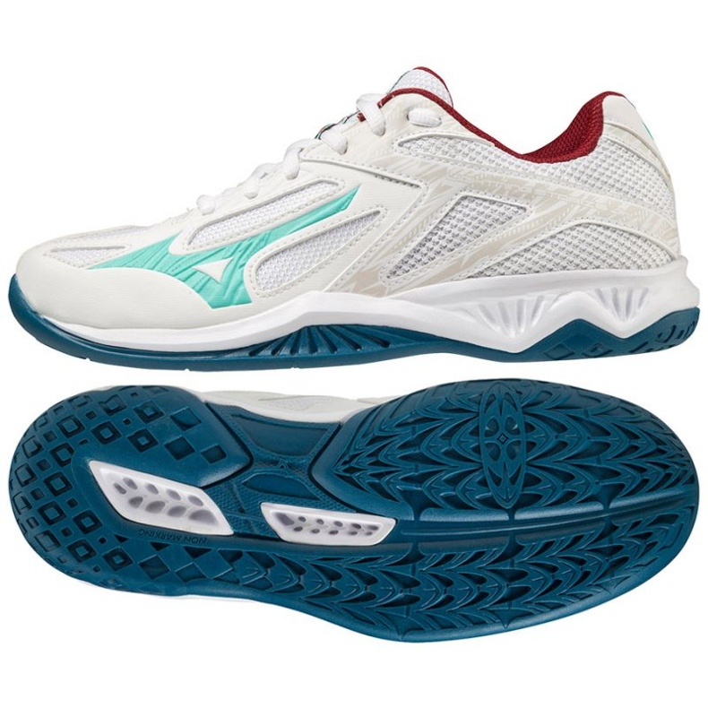Volejbalové boty Mizuno Lightning Star Z6 V1GD210348 bílý bílý 1