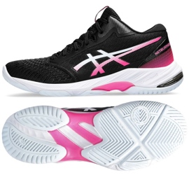 Boty Asics Netburner Ballistic Ff Mt 3 W 1052A070-003 černá černá 1