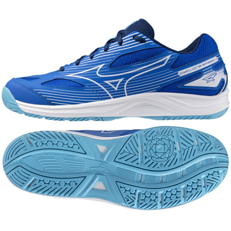 Boty Mizuno Cyclone Speed ​​​​4 V1GA238001 modrý 1