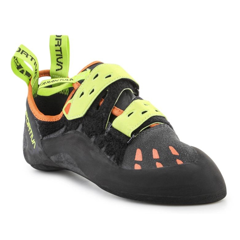 Lezečky La Sportiva Tarantula Carbon Lime Punch 40R900729 šedá 1
