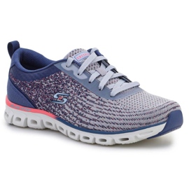 Boty Skechers Glide Step Head Start 104325-SLT modrý 1
