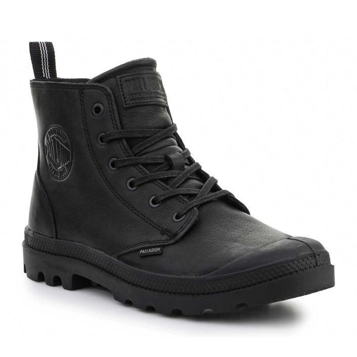 Boty Palladium Pampa Zip Lth Ess 76888-008-M černý 1