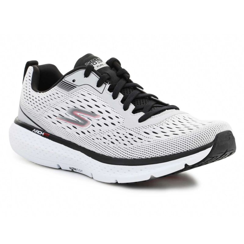 Boty Skechers Go Run Pure 3 246034-WBK bílý 1