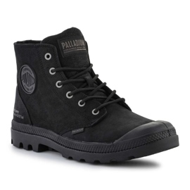 Boty Palladium Pampa Hi Supply Lth U 77963-001-M černý 1