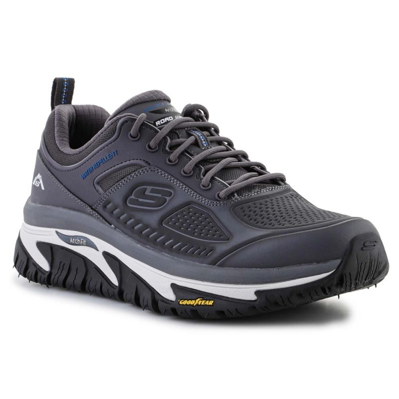 Boty Skechers Arch Fit Road Walker-Recon 237333-CHAR šedá 1 Boty Skechers Arch Fit Road Walker-Recon 237333-CHAR šedá 1