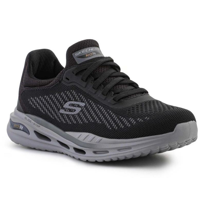 Boty Skechers Arch Fit Orvan-Trayver 210434-BLK černý 1