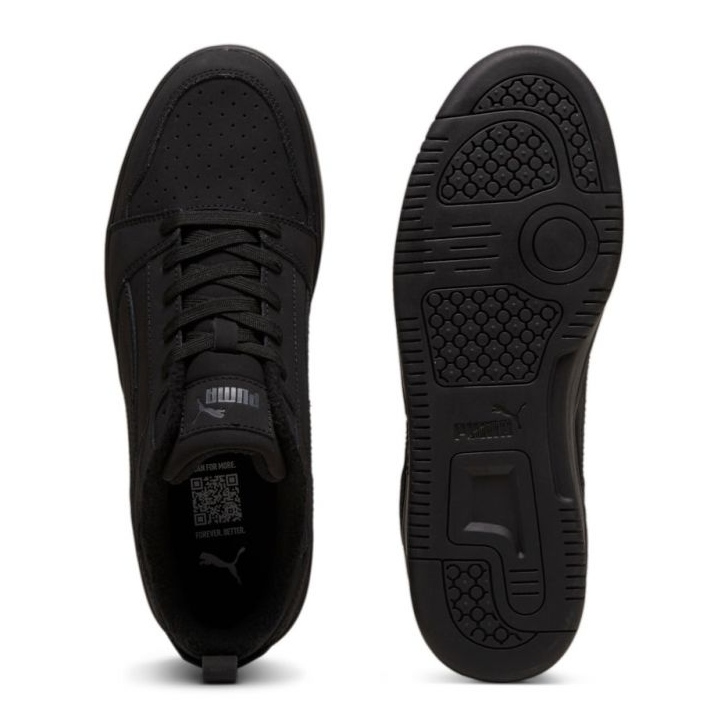 Tenisky Puma Rebound v6 Low Nubuck 397475-03 černé černý 2