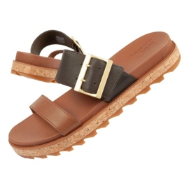 Žabky Sorel Roaming Slide NL4177-242 hnědý 1