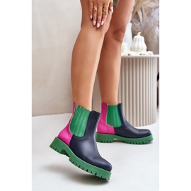 Dámské kozačky Lewski 3611 černá 1