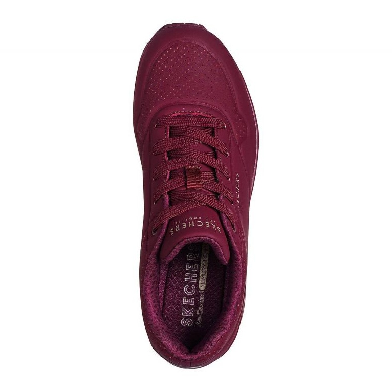 Boty Skechers Uno Stand on Air 73690-PLUM červené 1