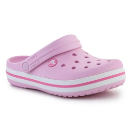 Žabky CROCS Crocband Clog K Ballerina Pink 207006-6GD růžový 1