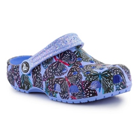 Žabky Crocs Classic Butterfly Clog 208297-5Q7 modrý 1 Žabky Crocs Classic Butterfly Clog 208297-5Q7 modrý 1