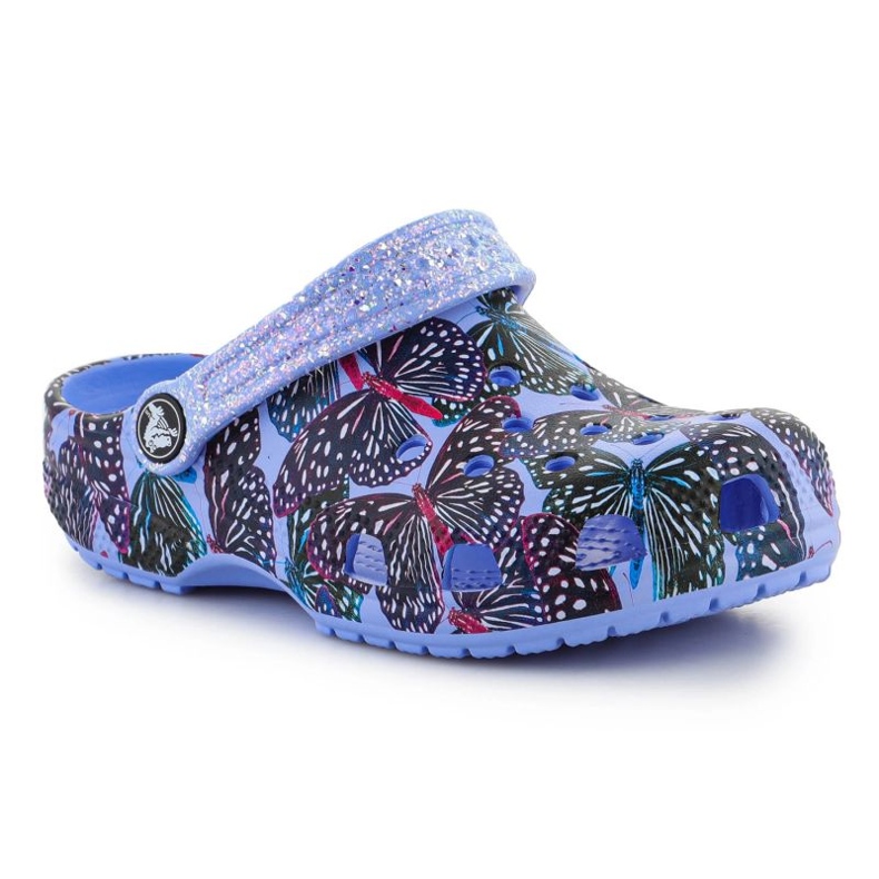 Žabky Crocs Classic Butterfly Clog 208297-5Q7 modrý 1 Žabky Crocs Classic Butterfly Clog 208297-5Q7 modrý 1