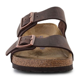Birkenstock Arizona pánské žabky 0452761 hnědé hnědý 1