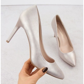 Béžové semišové lodičky Sergio Leone 1339 béžový 1