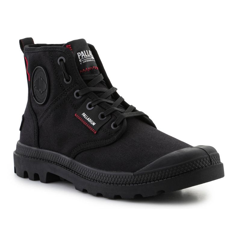 Boty Palladium Pampa Hi Patch 79117-008-M černý 1