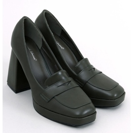 Dámské lodičky na vysokém podpatku, zelené zelená 1 Dámské lodičky na vysokém podpatku, zelené zelená 1