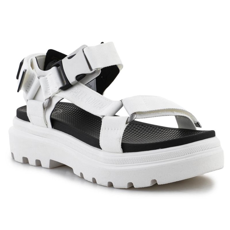 Crocs Palladium Pallacruise Strap Star White Sandals W 97465-116-M bílý 2