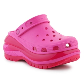 Žabky Crocs Mega Crush Clog 207988-6UB růžový 2 Žabky Crocs Mega Crush Clog 207988-6UB růžový 2