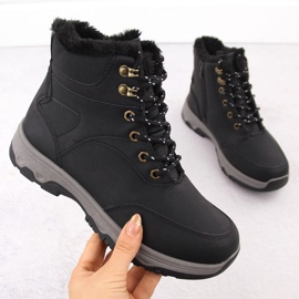 Zateplené trekové boty Vanhorn, černé černý 1