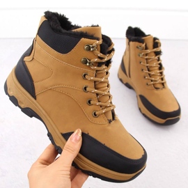 Velbloudí trekové boty Vanhorn béžový 1