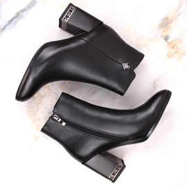 Dámské černé izolované boty s Filippo DBT4842/23 BK černá 2