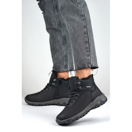 Vysoké kozačky, zateplené na zip, černá 3906-1B 1 Vysoké kozačky, zateplené na zip, černá 3906-1B 1