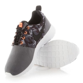 Boty Nike Roshe One Print Jr 677782-004 bílý 5