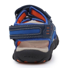 Sandály Geox S Strada B Jr J9224B-014CE-C0659 námořnická modrá modrý 5