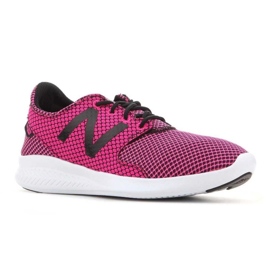 Boty New Balance Jr Kjcstgly černá růžový 9