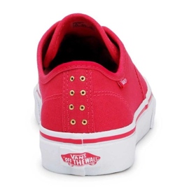 Boty Vans Camden Stripe VN000ZSOR6O1 červené 5