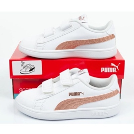 Boty Puma Smash 375863 02 bílý 19
