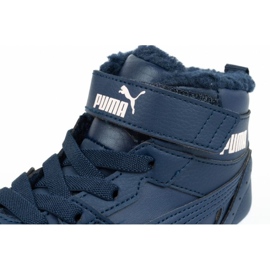 Boty Puma Rebound 375479 05 modrý 3