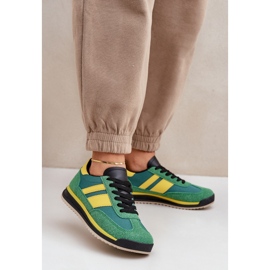 Dámské nízké tenisky sneakers zelené zelený 2