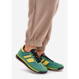 Dámské nízké tenisky sneakers zelené zelený 1