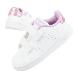 Adidas Adventage Jr FZ0034 bílý 4