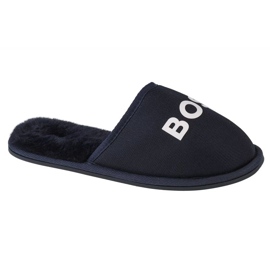 Pantofle Boss Logo J29312-849 modrý 4